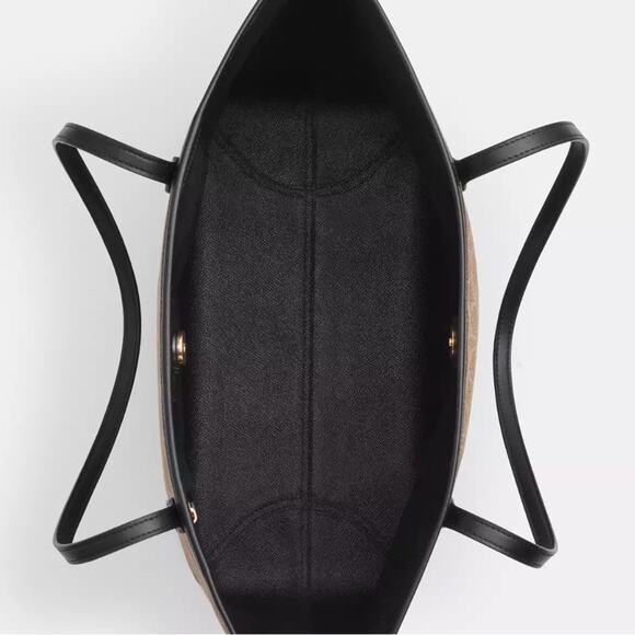 NWT Coach Cosmic City Tote Bag In Signature Canvas With Rexy Print - Picture 6 of 9